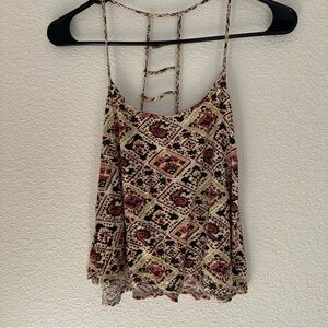 Forever 21 XXI Patterned Tank Top Medium‎